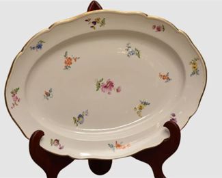 96. Meissen Floral Platter