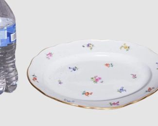 103. Meissen Floral Pattern Plate