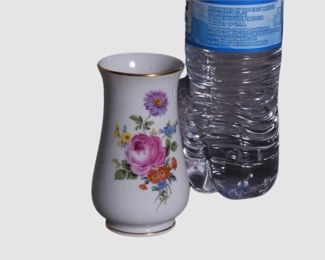 145. Meissen Floral Pattern Vase