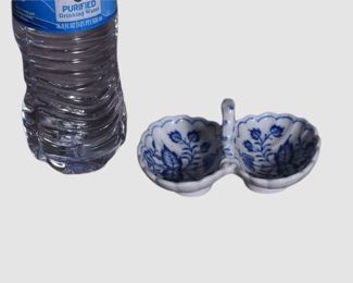 164. Meissen Divided Dish With Handle