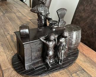 Beautiful bronze by R. Unruh called “Jelly Beans”