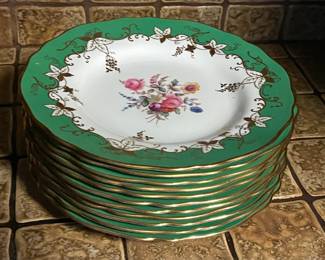 Spode Copelands China England, VINTAGE set of 11 - 9” plates