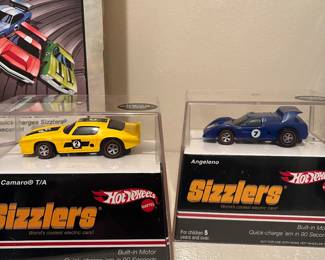 Sizzler cars still in case