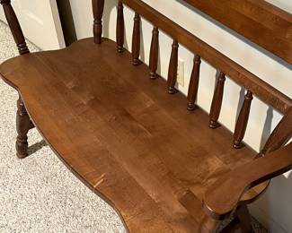 St Johns maple bench