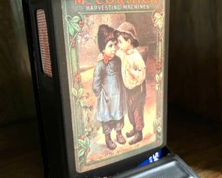 McCormicks vintage match box holder