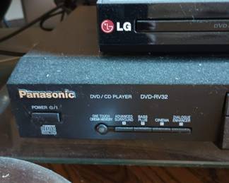 Panasonic DVD/CD Player - DVD-RV32, LG DVD Player -  DP132