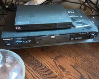 Panasonic DVD/CD Player - DVD-RV32, LG DVD Player -  DP132