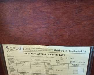 Plath Micrometer Sextant