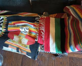 2 1920's Navajo Yei Tapestries