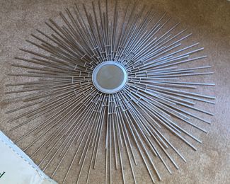 Sunburst accent mirror