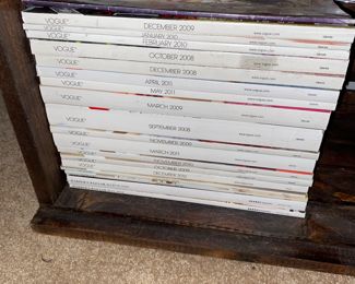 Vogue magazines