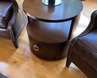 Beautiful sidechairs and end table with storage