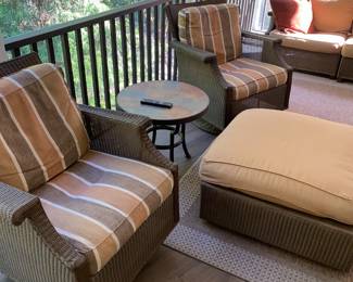 Beautiful sun room set