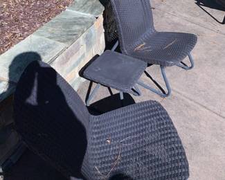 More outdoor furniture