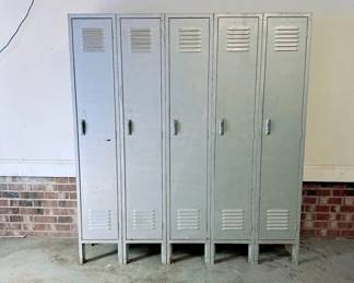 VINTAGE METAL LOCKERS