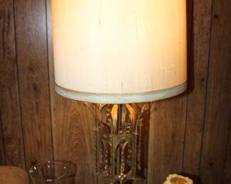 one of several vintage table lamps