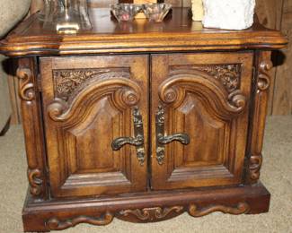 one of a pair of lamp tables, matching coffee table