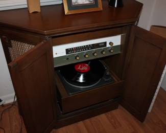 Pilot console tuner/phono; not currently functional...