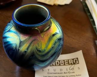 Lindbergh Studios Van Gogh vase