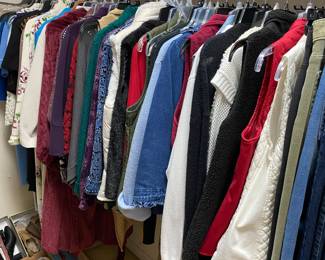 More ladies clothing.