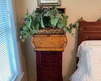 Jewelry chest.