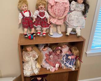 Not creepy dolls.