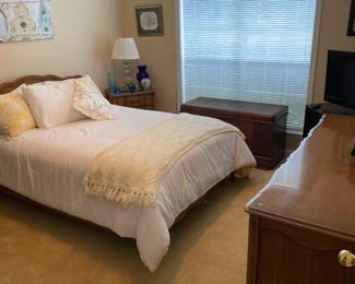 French provincial bedroom suite.