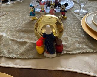 The four new friends slowly rolled the giant ornament towards the Disney Duets as they reviled in their evil awesomeness. "At the count of three, push as hard as you can!" whispered Angry Man. "One, Two, Three!" The friends pushed the ball with all their might.