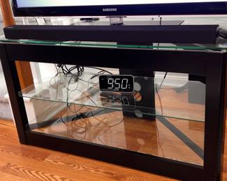 Glass TV Stand