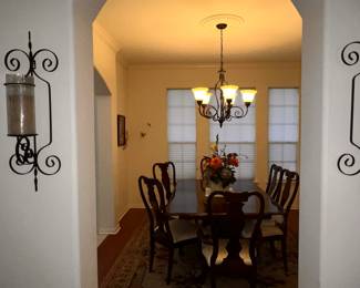 Formal Dining Room table with a leaf