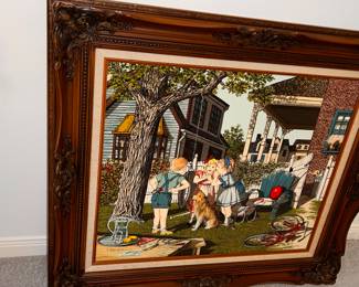 Beautiful two young girls and a boy