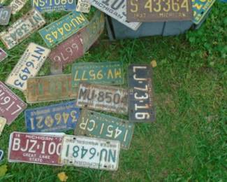LICENSE PLATES