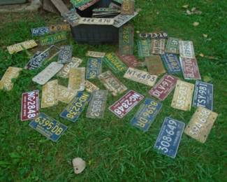 LICENSE PLATES