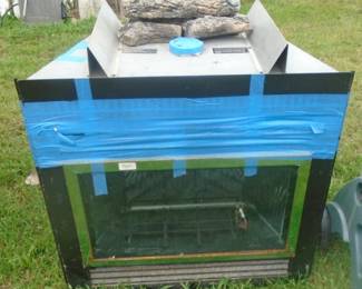 GAS FIREPLACE INSERT