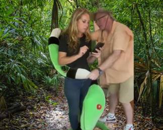 How about a GIANT snake? We used it in another video 