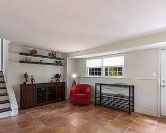 Pottery Barn modular server / bar