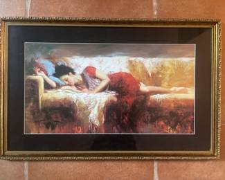 Framed print by Pino Daeni