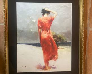 Framed print by Pino Daeni