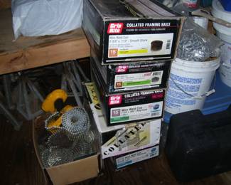 Boxes of Framing Nails
