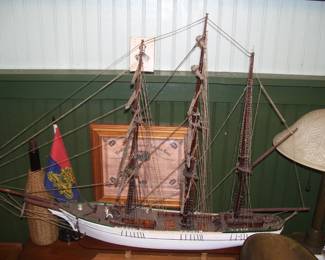 Vintage Model Ship
