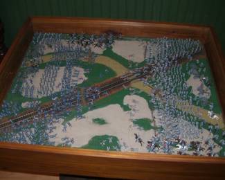 Amazing Civil War Diorama with At Least 600 Soldiers