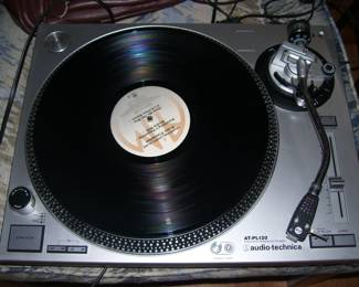 Audio-Technica AT-PL120 Record Turntable