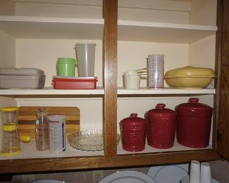canisters, Tupperware