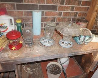 bird feeders