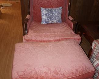 chair and ottoman