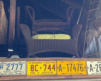 Antique Wicker Chairs (Better Picture Coming)