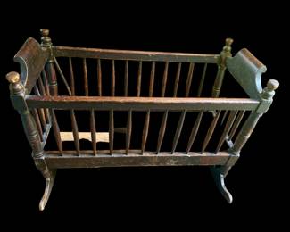 1860's Children's Rocking Cradle