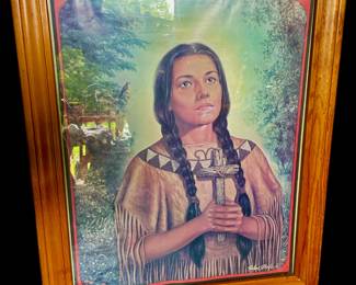 St. Kateri Tekakwitha is the first Native American to be recognized as a saint by the Catholic Church