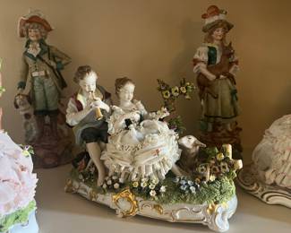 Dresden porcelain figurine 