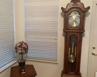 Chiming grandfather clock